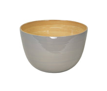 Bamboo Serving Bowl: White
