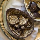 Easter Egg with IGP Hazelnut and Salt, 80% Dark Chocolate