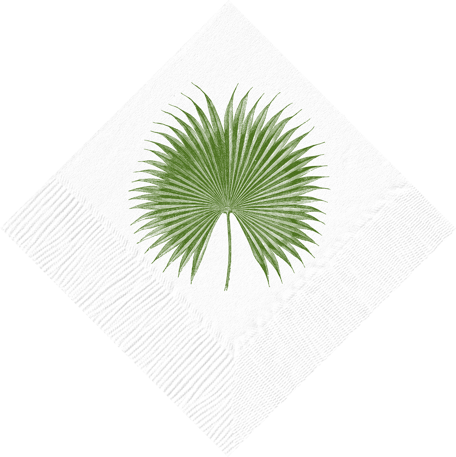 Palm Beverage Napkins