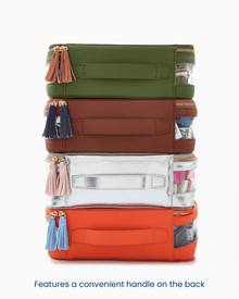 Cognac Tile Storage Bag