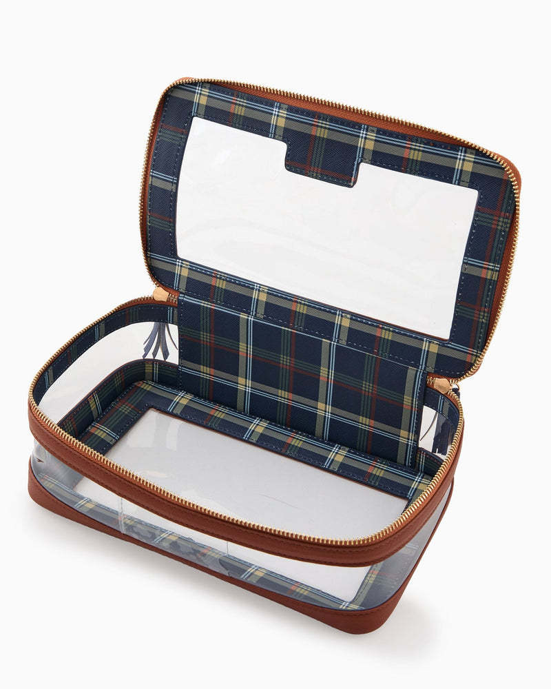 Cognac Tile Storage Bag