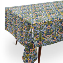Corte Blu Tablecloth, 70 x 110"