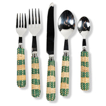 Rattan 5 Piece Setting