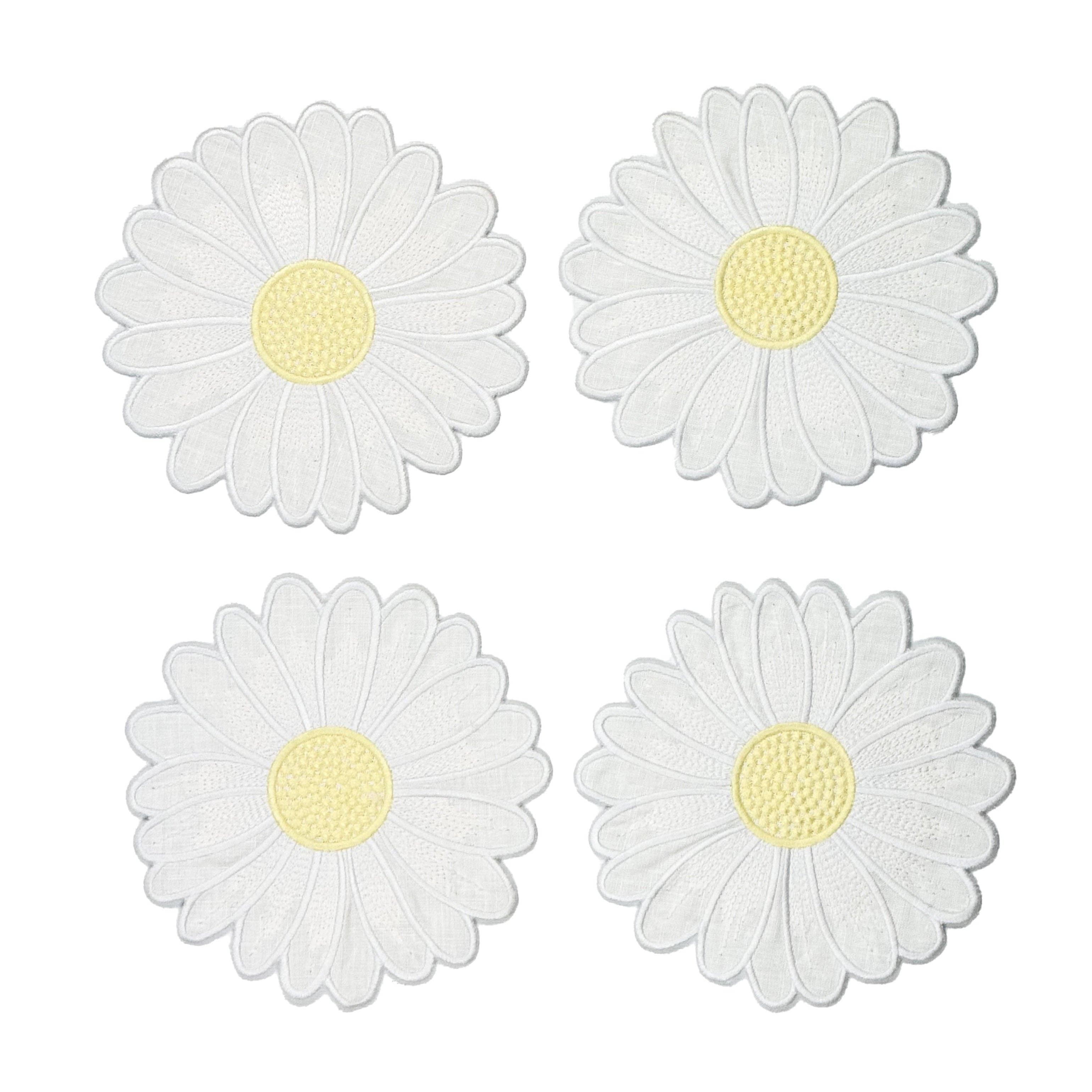 Fox & Willow Daisy Cocktail Napkins