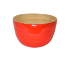 Bamboo Serving Bowl: White