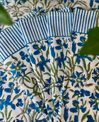 Bluebird Pinwheel Napkin