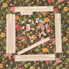 Moss Roses 53x53" Square Scalloped Edge