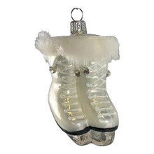 Ice Skates Polish Glass Ornament