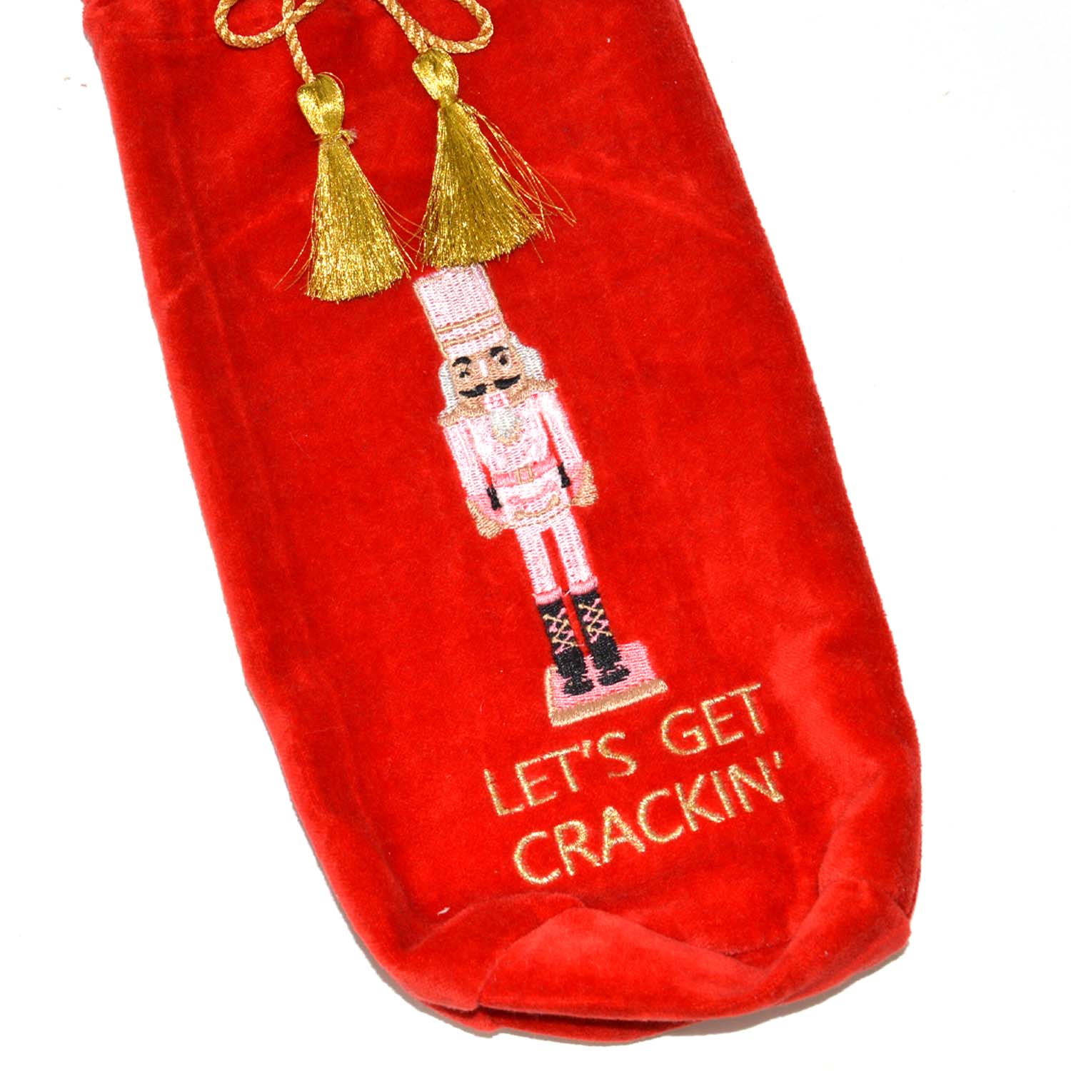 Lets Get Crackin' Wine Bag