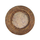 Brown Basketweave Charger, 12.5"