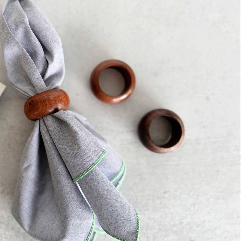 Round Wood Napkin Ring