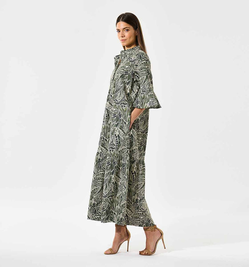 Estella Dress, Delamere Hunter