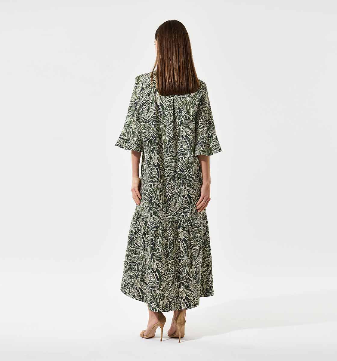 Estella Dress, Delamere Hunter