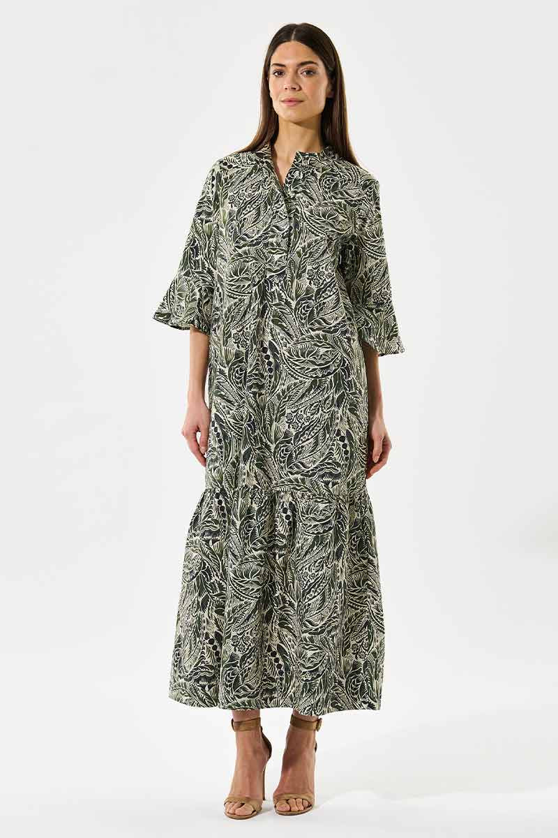 Estella Dress, Delamere Hunter