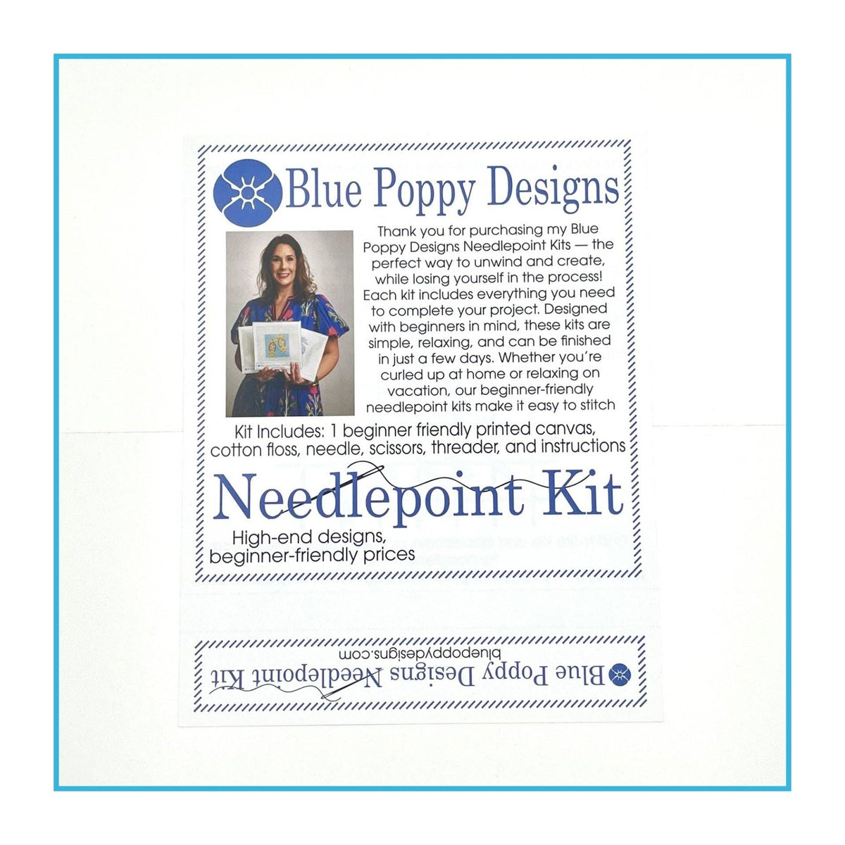 Hummingbird Needlepoint Kit
