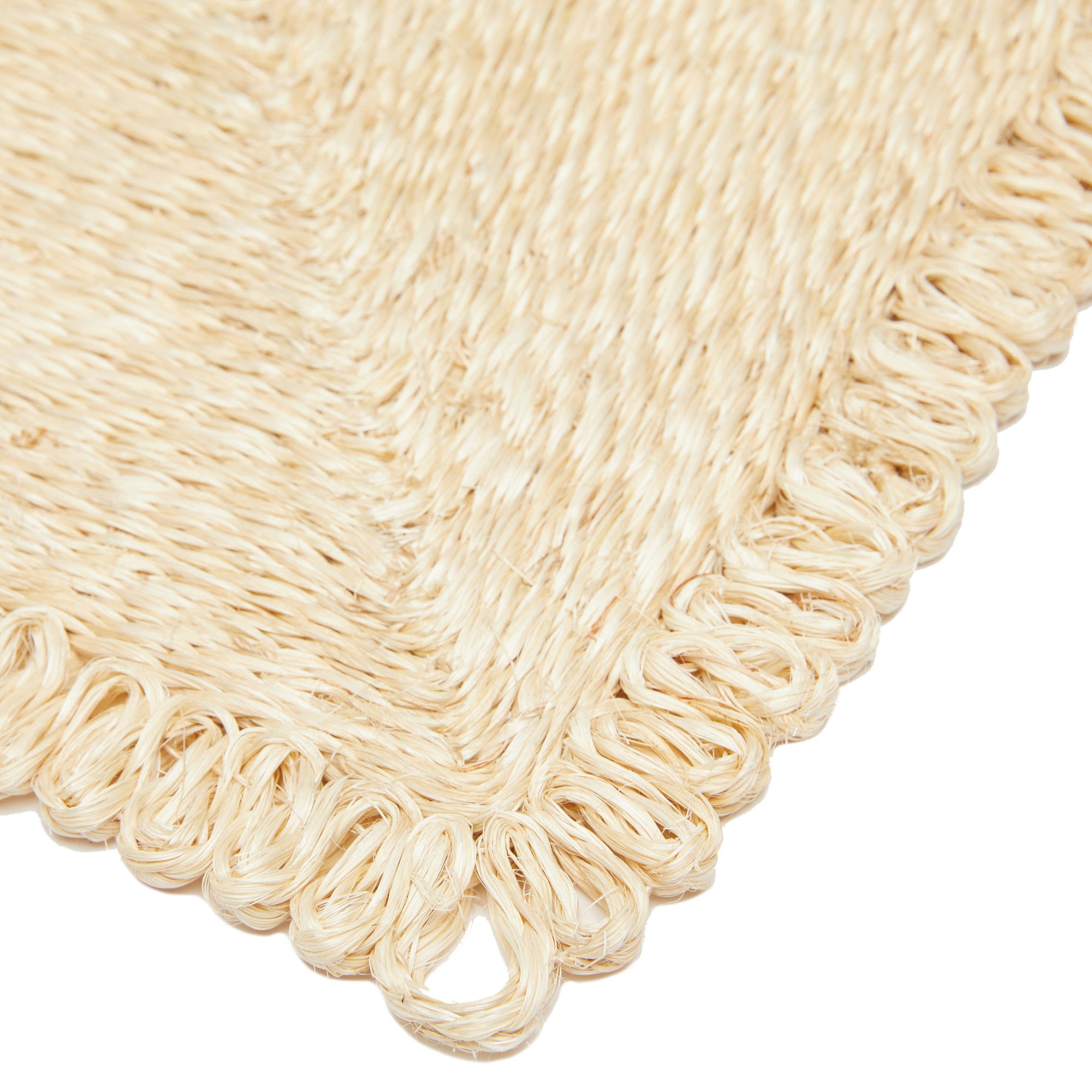 Square Abaca Placemat, Natural