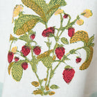 Strawberry Blue 90" Round Tablecloth
