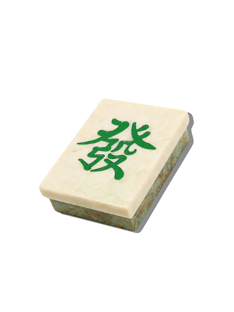 Crack Hand-Painted Trinket Box