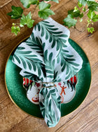 Set of 4 Ferns Napkins, Pine