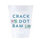 Mahjong Crack Dot Bam Shatterproof Cups