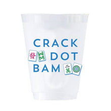 Mahjong Crack Dot Bam Shatterproof Cups