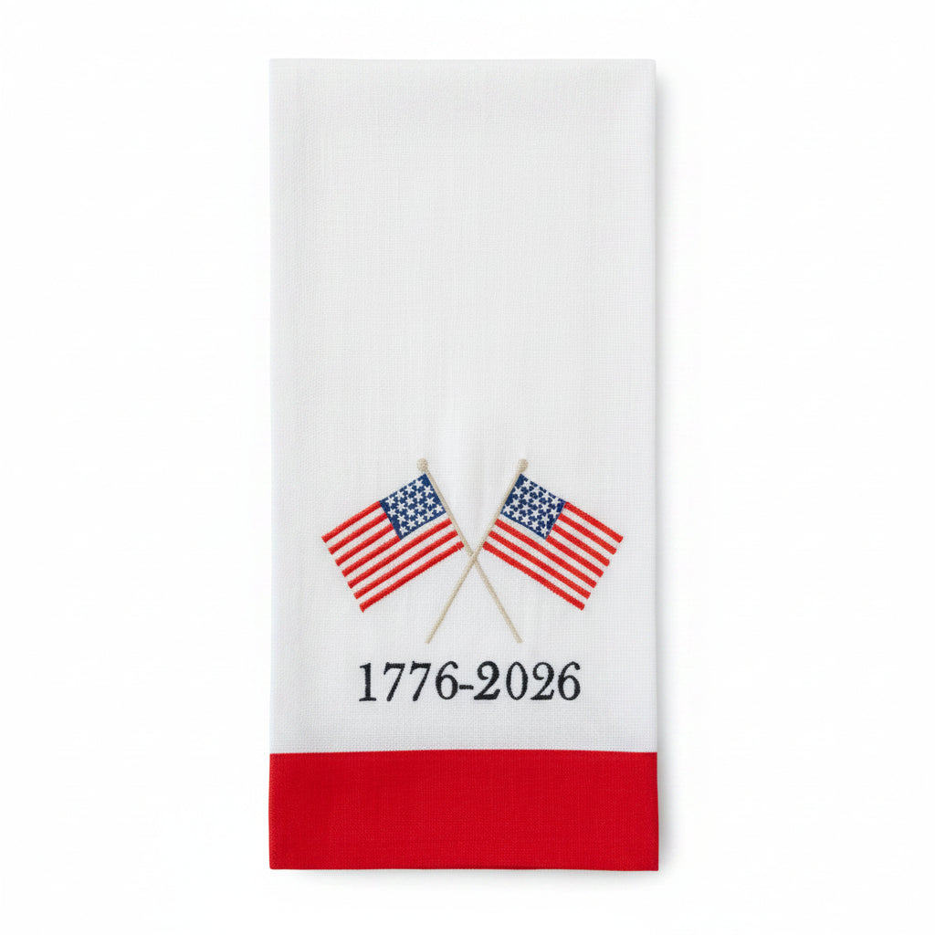 American Flags 1776 Linen Towel