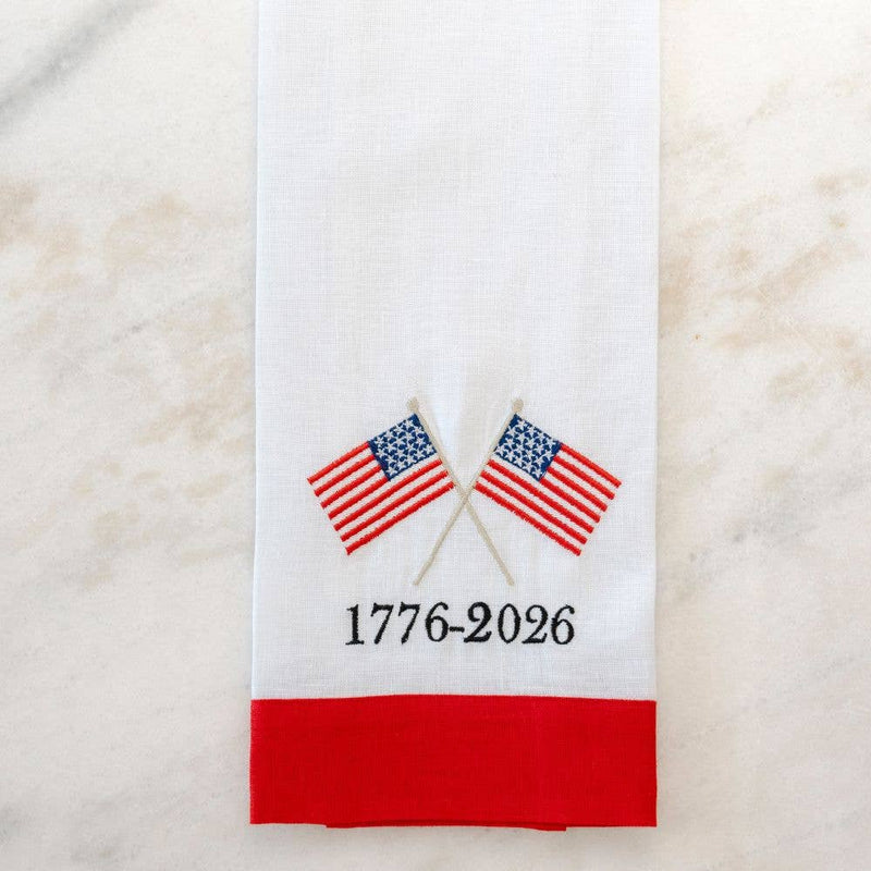 American Flags 1776 Linen Towel