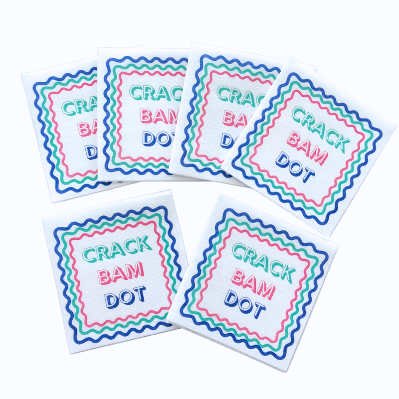 Big Stack Mahj Cocktail Napkins