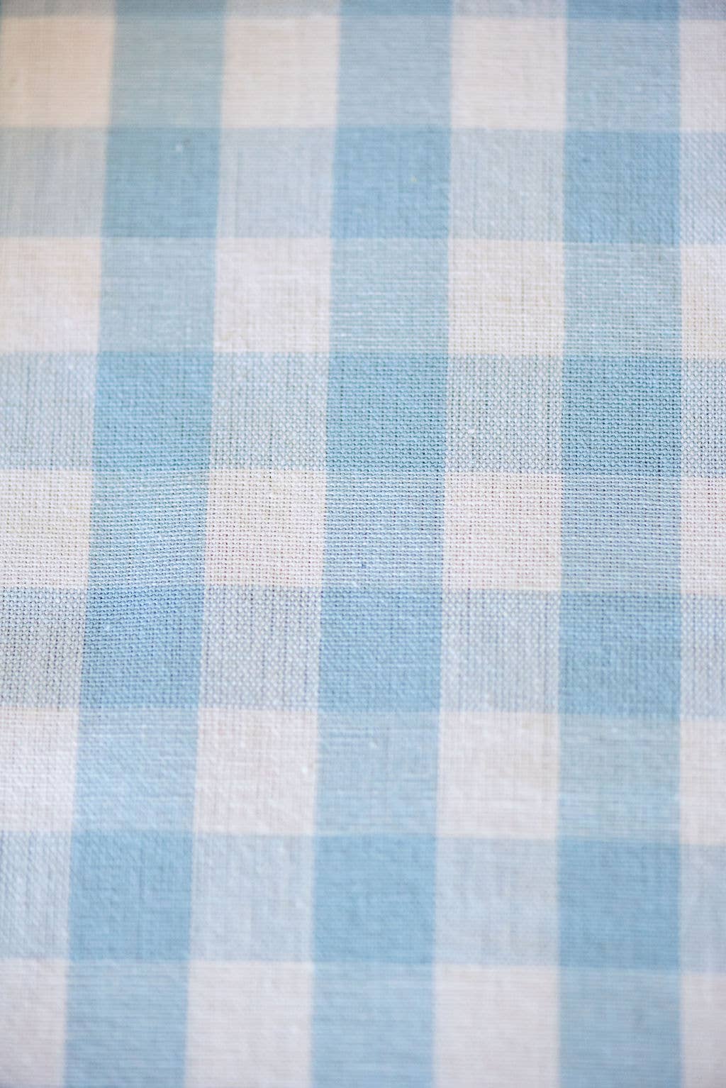 Blue Gingham 104" Runner