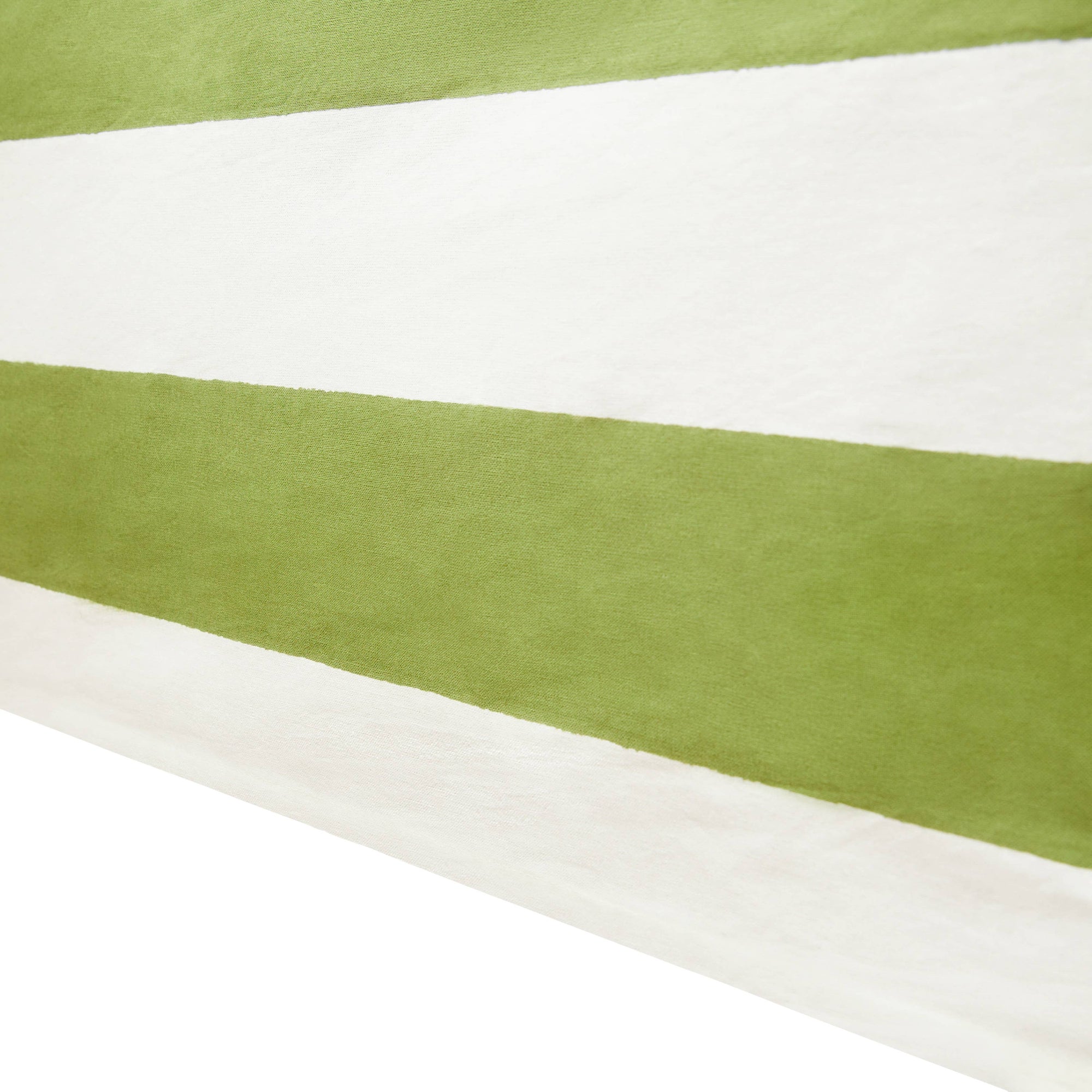 St. Tropez 71" x 71" Vert Stripes Tablecloth