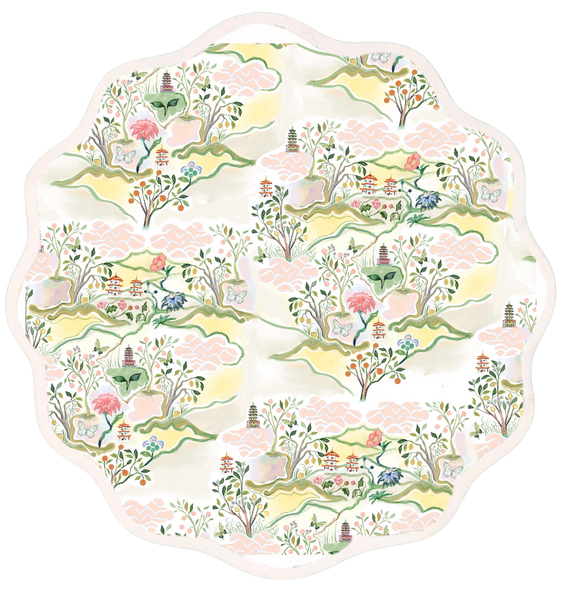 Pink Pagoda Placemats
