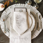 Mocha Velvet Placemat, 16.5" Round