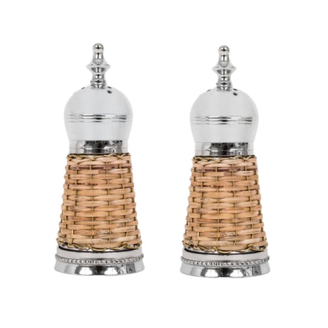 Woven Salt & Pepper Set