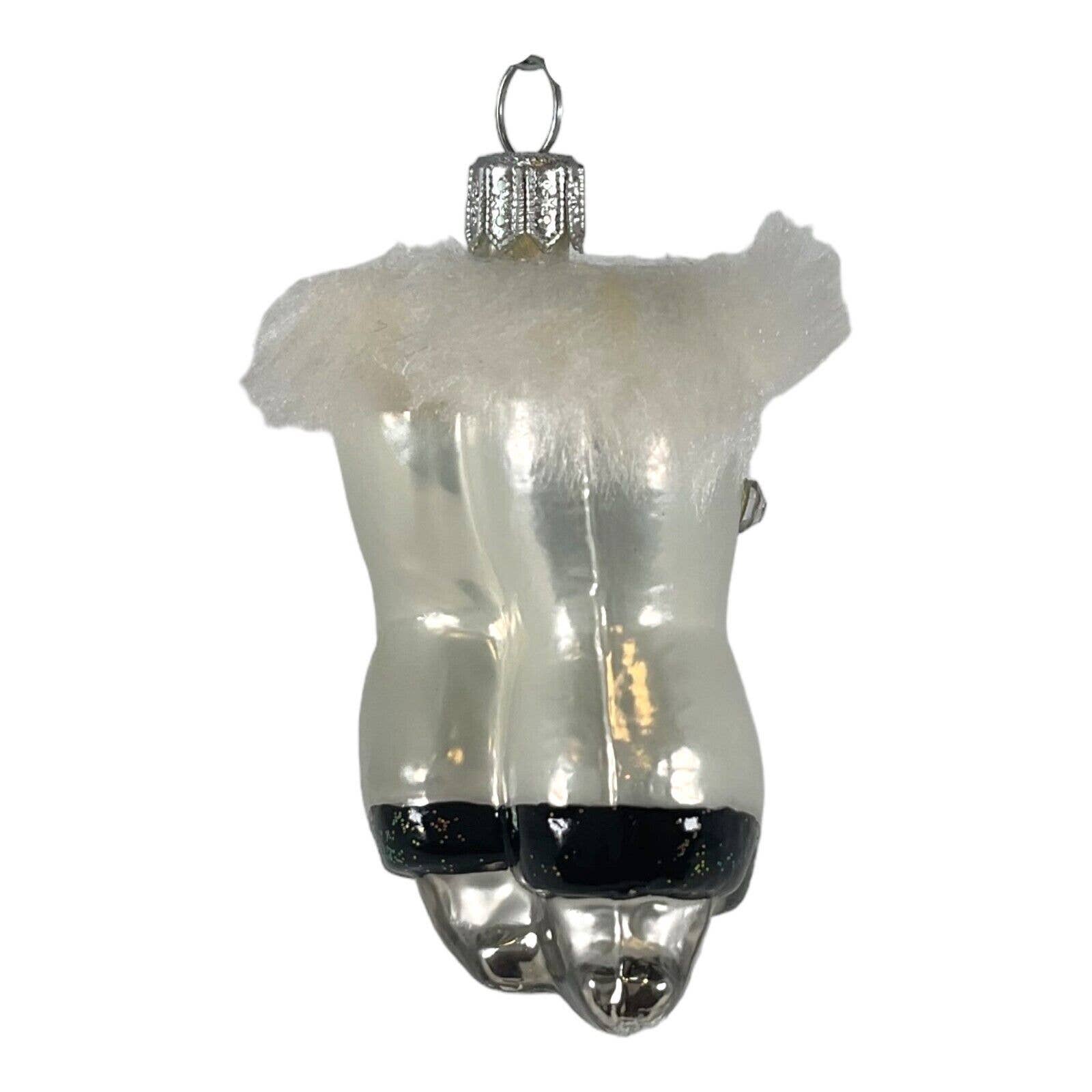 Ice Skates Polish Glass Ornament