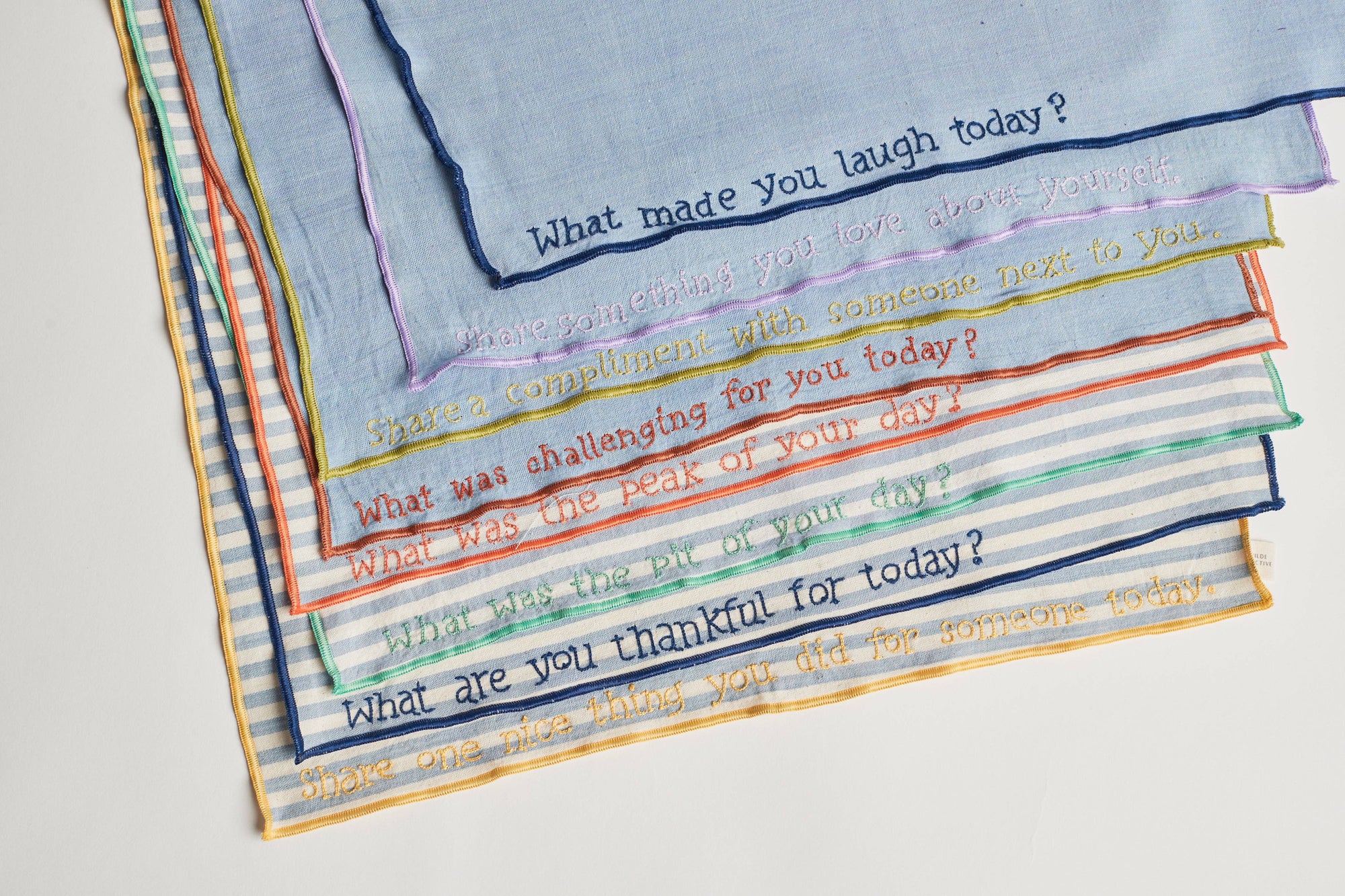 Handwoven Conversation Dinner Napkins