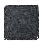 Square Abaca Placemat, Navy