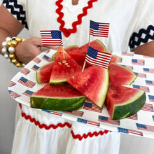 American Flag Platter