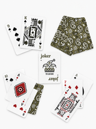 Green Bandanna Canasta Cards with Points