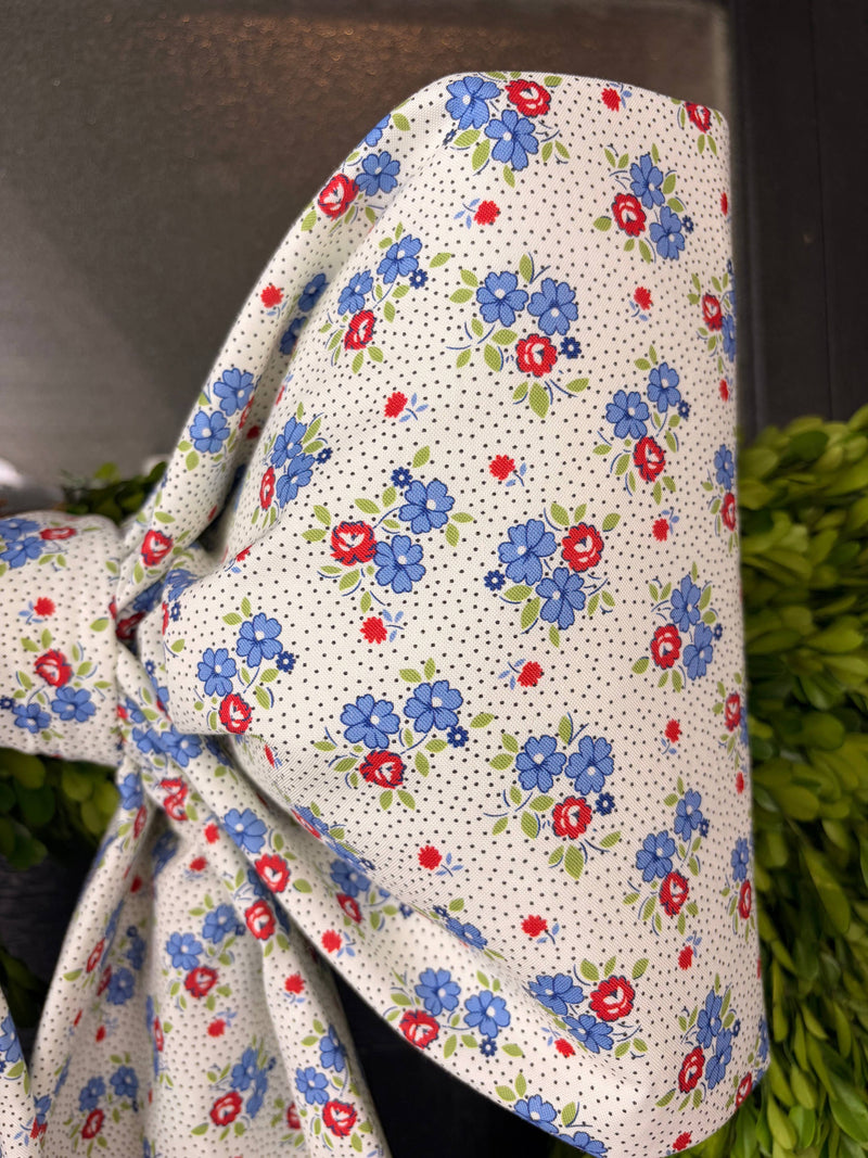 The Floral Patriot Bow