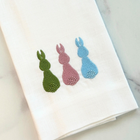 Easter Bunny Linen Towel