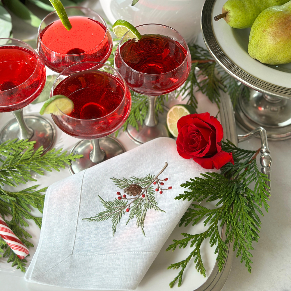 Natale Pine Napkins