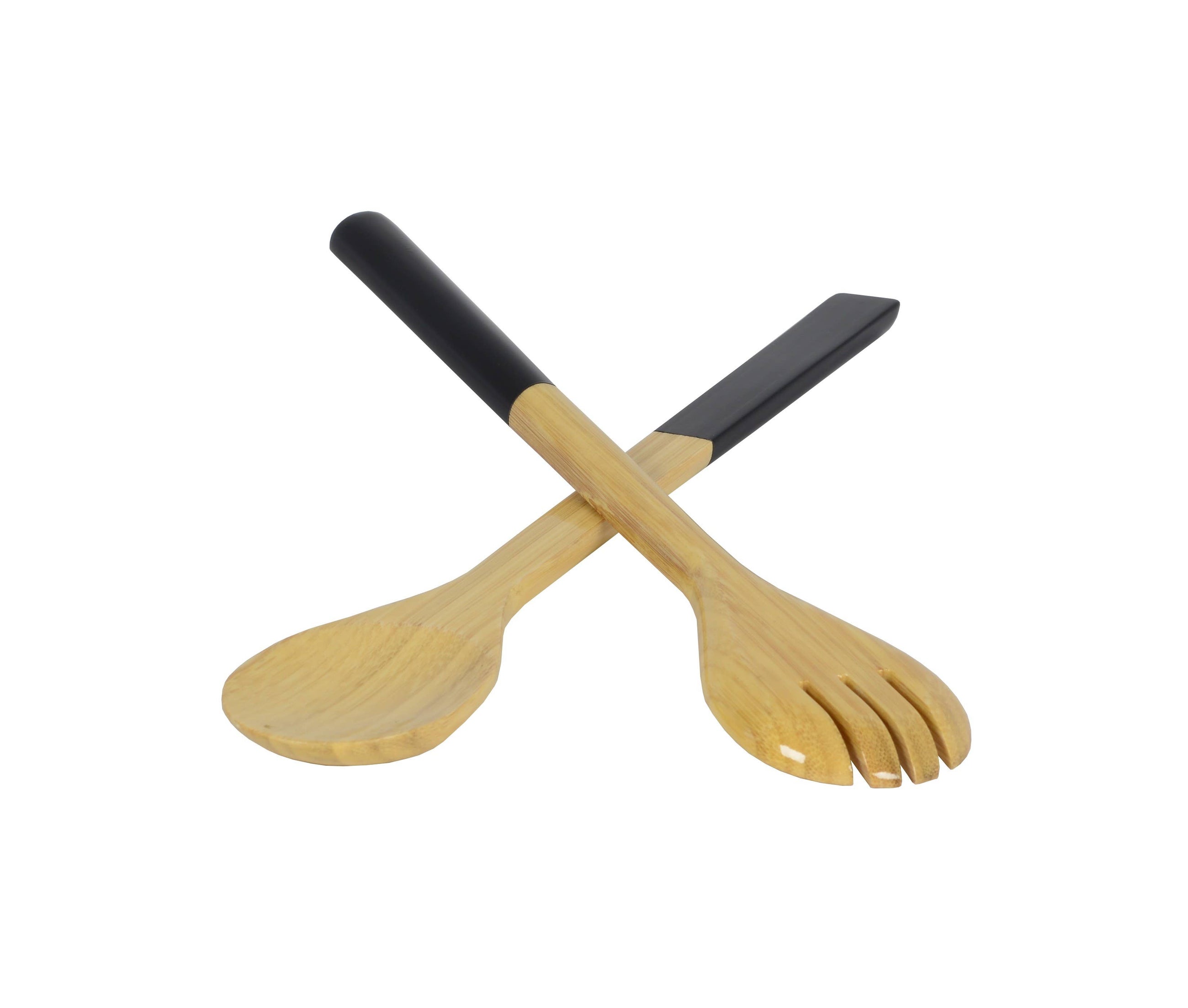 Bamboo 14.7 White Server Set