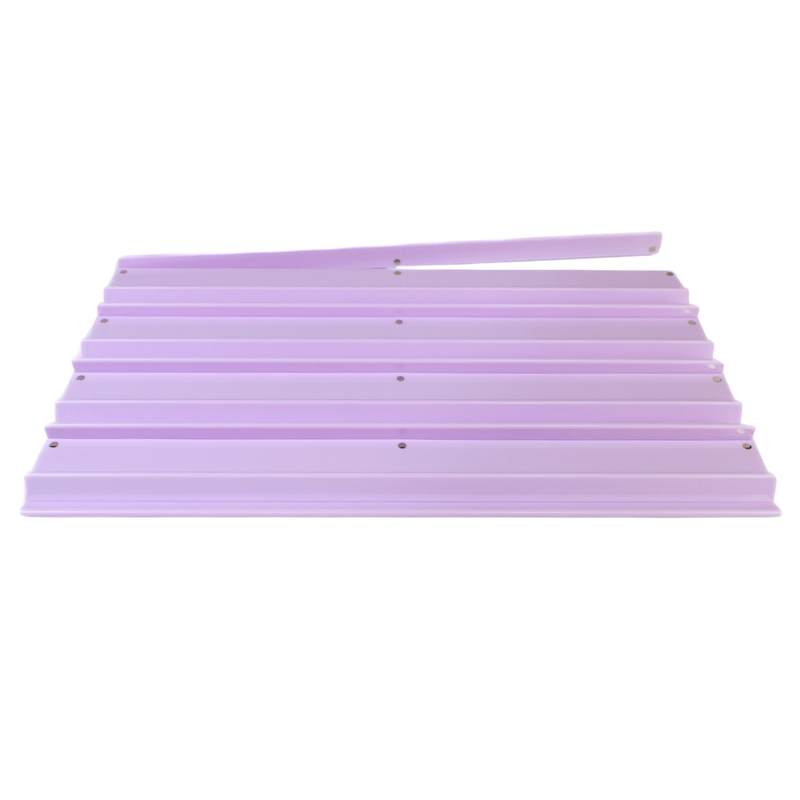 Lilac Acrylic Mahjong Magnetic Racks & Pushers
