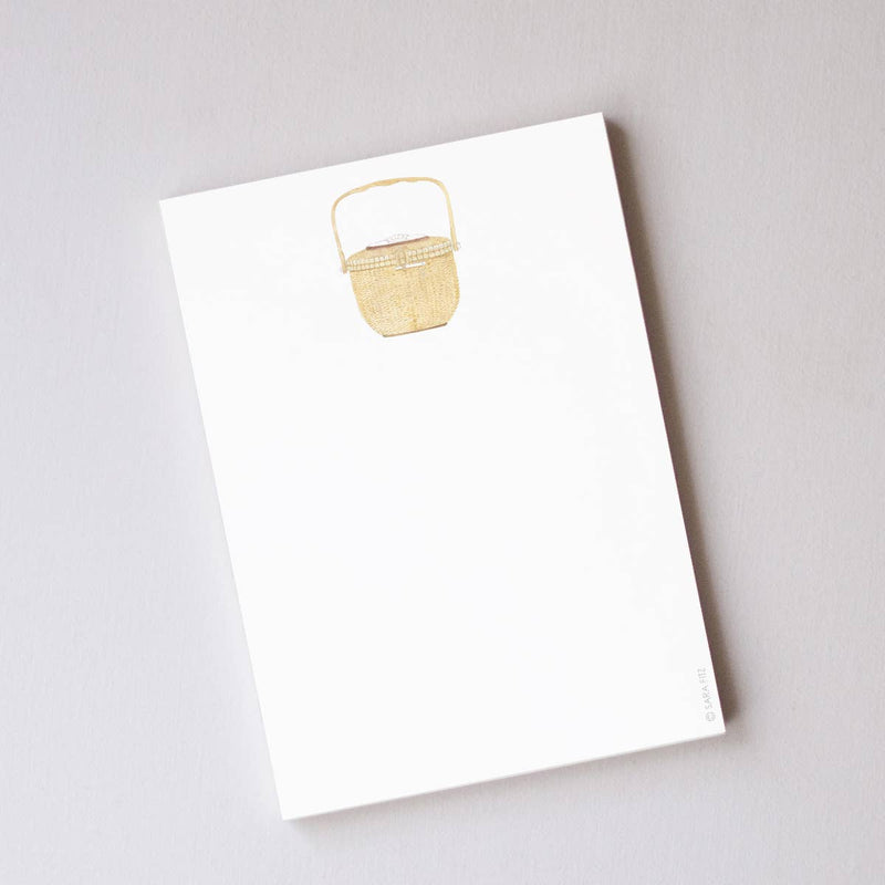 Nantucket Basket Notepad