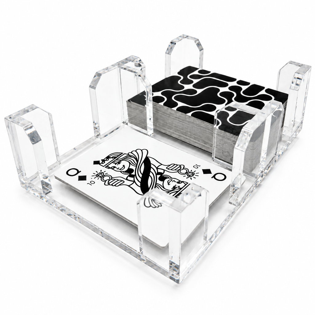 Clear Acrylic Card Spinner