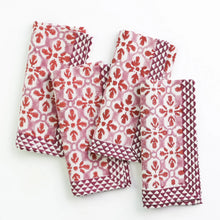 Fleur de Lis Rose Napkin