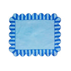 Embroidered Scalloped Multi Color Placemats