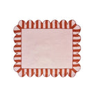 Embroidered Scalloped Multi Color Placemats