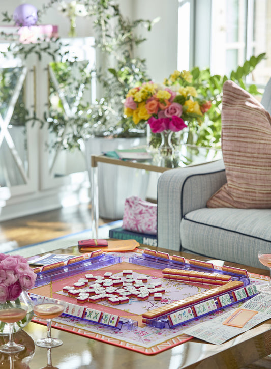 Lilac Acrylic Rack & Pusher Set