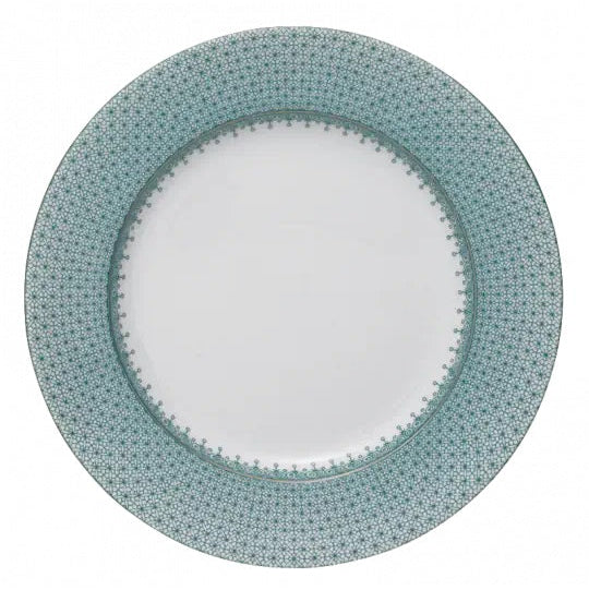 Green Lace Dinner Plate
